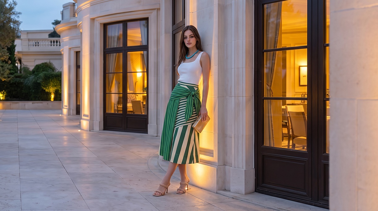 Fashion campaign imagery